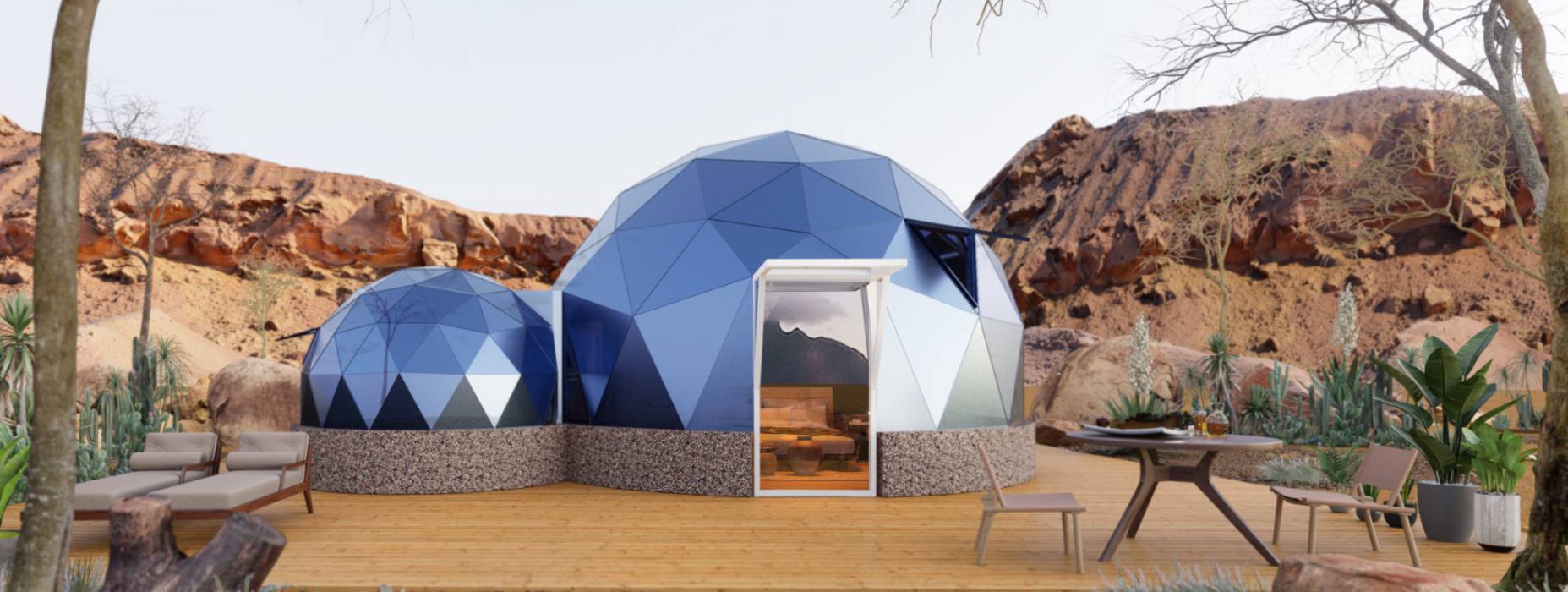 南明区球形智能光伏玻璃星空房